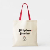 Tote Bag Déclaration fabuleuse de Filipina (Dos)