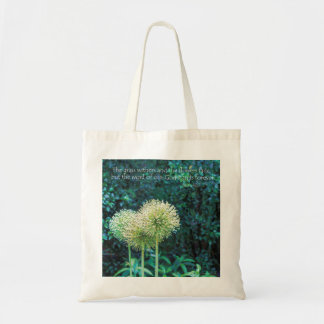 Tote Bag Declarations Images Allium Flowers