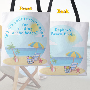 Tote Bag Déclencheur de conversation pour la lecture estiva