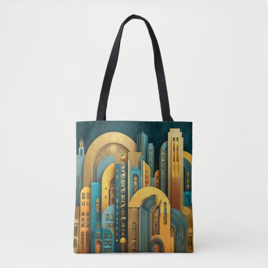 Tote Bag Deco Dreamscape Architecture (Devant)