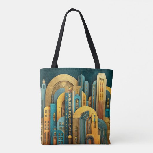 Tote Bag Deco Dreamscape Architecture (Dos)