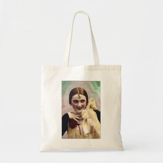 Tote Bag déco femme fun, flirté, coloré (Devant)