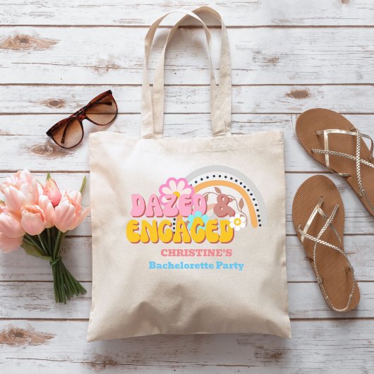 Tote Bag Décor Bachelorette Des Années 70