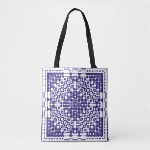 Tote Bag Décor d'azulejos portugal ornementale. Fashionab