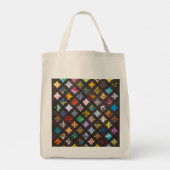 Tote Bag Décor de fenêtre de la cathédrale (Dos)