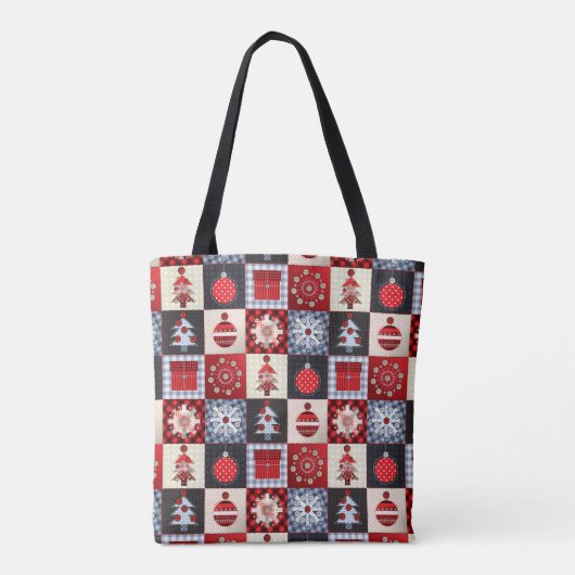 Tote Bag Décor de Noël (Dos)
