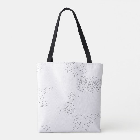 Tote Bag Décor, gris pâle (Dos)