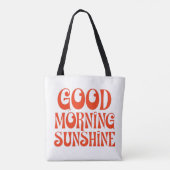 Tote Bag Décor rétro Good Morning Sunshine (Dos)
