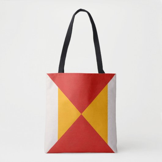 Tote Bag Décoratif Géométrique (Devant)