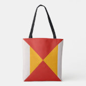 Tote Bag Décoratif Géométrique (Dos)