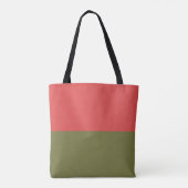 Tote Bag Décoratif Moitié Et Moitié (Dos)