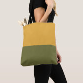Tote Bag Décoratif Moitié Et Moitié (De près)