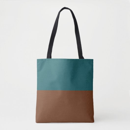 Tote Bag Décoratif Moitié et Moitié (Devant)