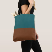 Tote Bag Décoratif Moitié et Moitié (De près)