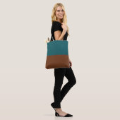 Tote Bag Décoratif Moitié et Moitié (Sur le modèle)