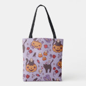 Tote Bag Décoration de motif Halloween (Dos)