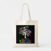 Tote Bag Décoration du mois du patrimoine hispanique - Tr p (Dos)