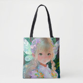Tote Bag Décoration murale d'art féerique (Devant)