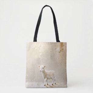 Tote Bag Décoration murale de crèche de foi chrétienne