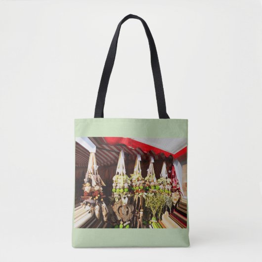 Tote Bag Décorations artisanales (Devant)