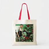 Tote Bag Découpage de l'arbre (Devant)