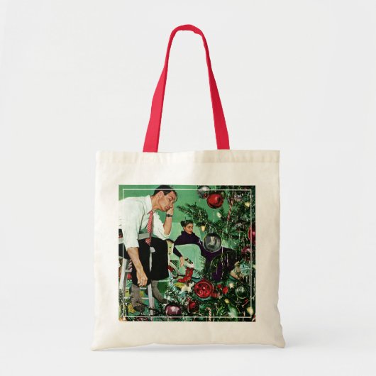 Tote Bag Découpage de l'arbre (Devant)