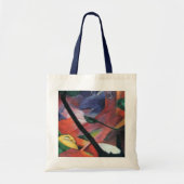 Tote Bag Deer in the Forest II par Franz Marc; Reh im Walde (Devant)