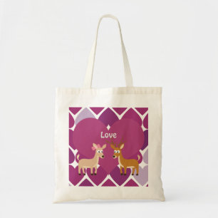 Tote Bag Deer Love