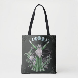 Tote Bag Déesse céleste de Lune