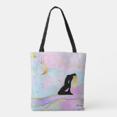 Tote Bag *~* Déesse céleste Rainbow Pastel Parties scintill (Dos)