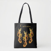 Tote Bag Déesse guerrière d'or Thunder_Cove (Devant)