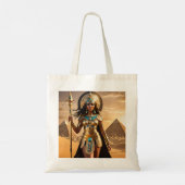 Tote Bag Déesse guerrière tégytienne des sables (Dos)