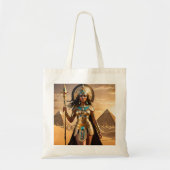 Tote Bag Déesse guerrière tégytienne des sables (Devant)