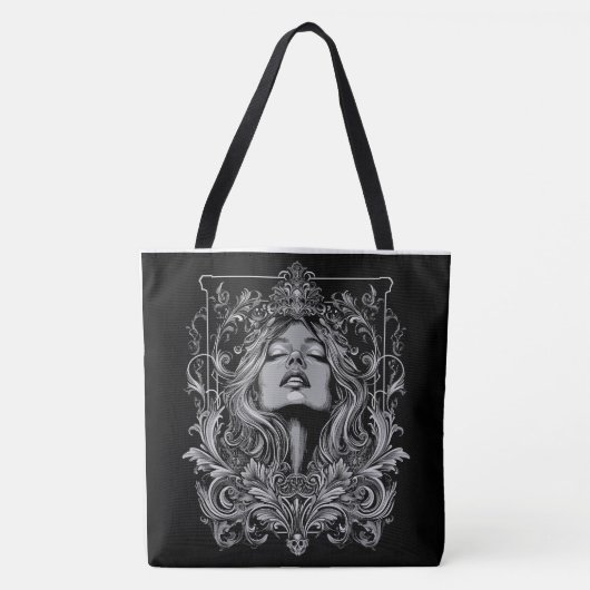 Tote Bag Déesse noire (Devant)