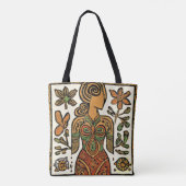Tote Bag Déesse Terre Féminine Divine (Dos)