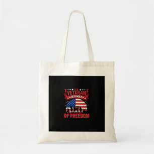 Tote Bag défenseur vétéran de la liberté des états-unis
