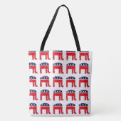 Tote Bag Défenseurs graphiques du motif | d'éléphant (Devant)