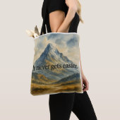 Tote Bag Défi sans fin (De près)