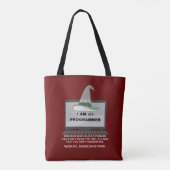 Tote Bag Définition amusante du programmeur (Dos)