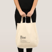 Tote Bag Définition de Bae Petite amie Épouse (Devant (produit))