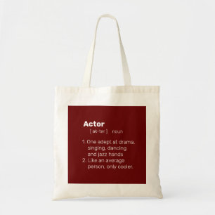 Tote Bag Définition de l'acteur