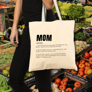 Tote Bag Définition de maman drôle
