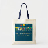 Tote Bag Définition De Professeur D'Art Comme Un Enseignant (Devant)