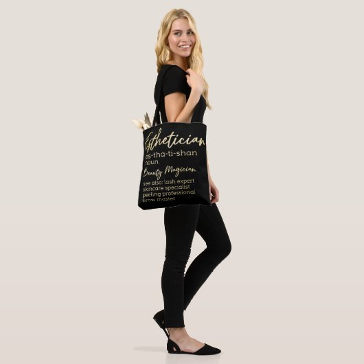 Tote Bag Définition Esthétique mignonne (Sur le modèle)
