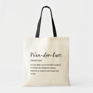 Tote Bag Définition Fourre-tout - noir d'envie de voyager
