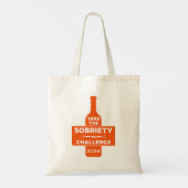 Tote Bag Défis sans alcool et sobre (Dos)