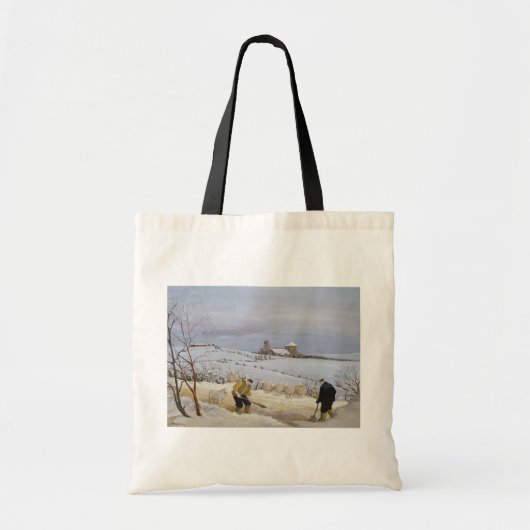 Tote Bag Dégagement de la neige (Devant)