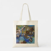 Tote Bag Degas Blue Dancers Pastel Fine Art Masterpiece (Dos)