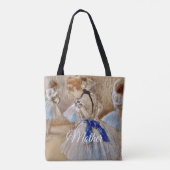 Tote Bag Degas Danseuse Au Ruban Bleu (Dos)