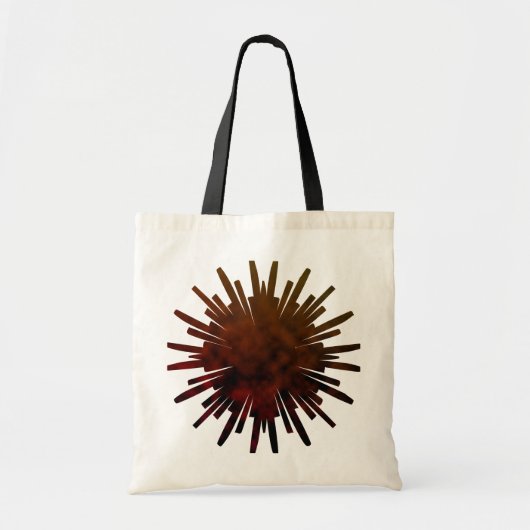 Tote Bag Dégradé ambre (Devant)